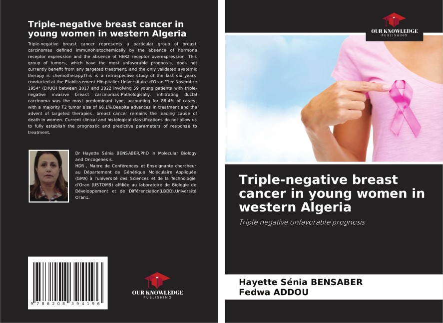 Triple-negative breast cancer in young women in western Algeria: Triple negative unfavorable prognosis