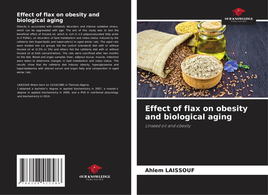Effect of flax on obesity and biological aging: Linseed oil and obesity