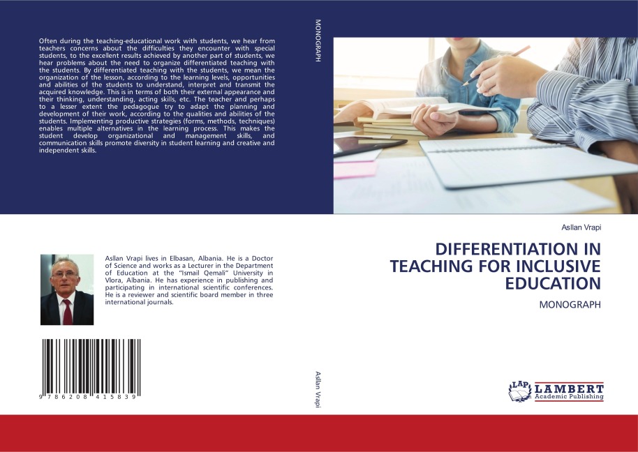 DIFFERENTIATION IN TEACHING FOR INCLUSIVE EDUCATION: MONOGRAPH