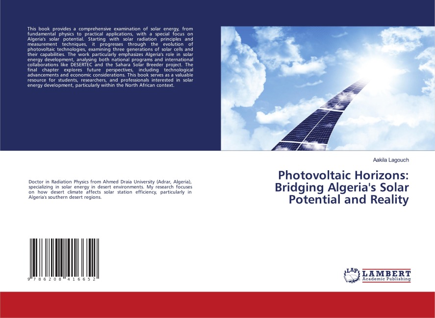 Photovoltaic Horizons: Bridging Algerias Solar Potential and Reality