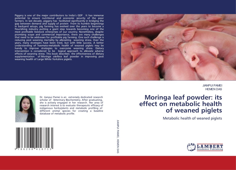 Moringa leaf powder: its effect on metabolic health of weaned piglets: Metabolic health of weaned piglets