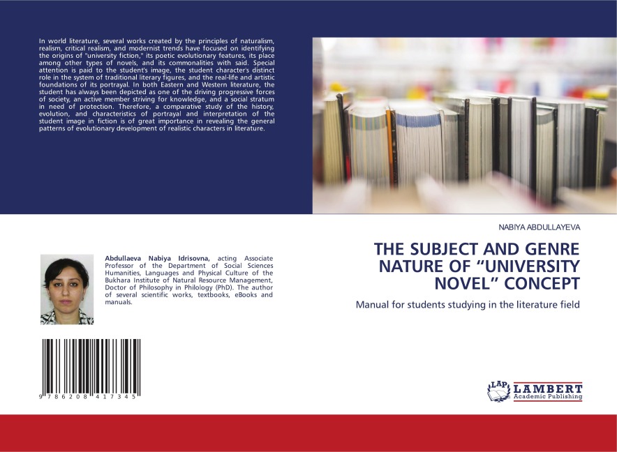 THE SUBJECT AND GENRE NATURE OF UNIVERSITY NOVEL CONCEPT: Manual for students studying in the literature field