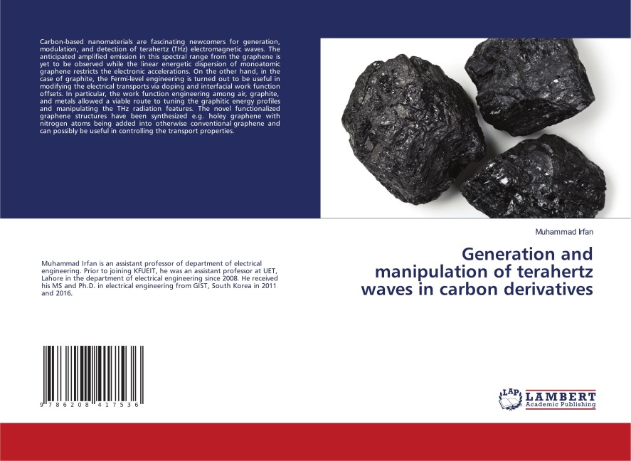 Generation and manipulation of terahertz waves in carbon derivatives