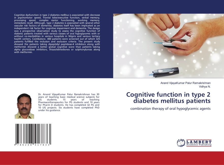 Cognitive function in type 2 diabetes mellitus patients: combination therapy of oral hypoglycemic agents
