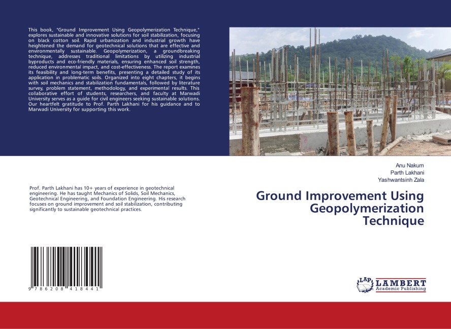 Ground Improvement Using Geopolymerization Technique