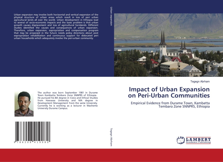 Impact of Urban Expansion on Peri-Urban Communities: Empirical Evidence from Durame Town, Kambatta Tembaro Zone SNNPRS, Ethiopia