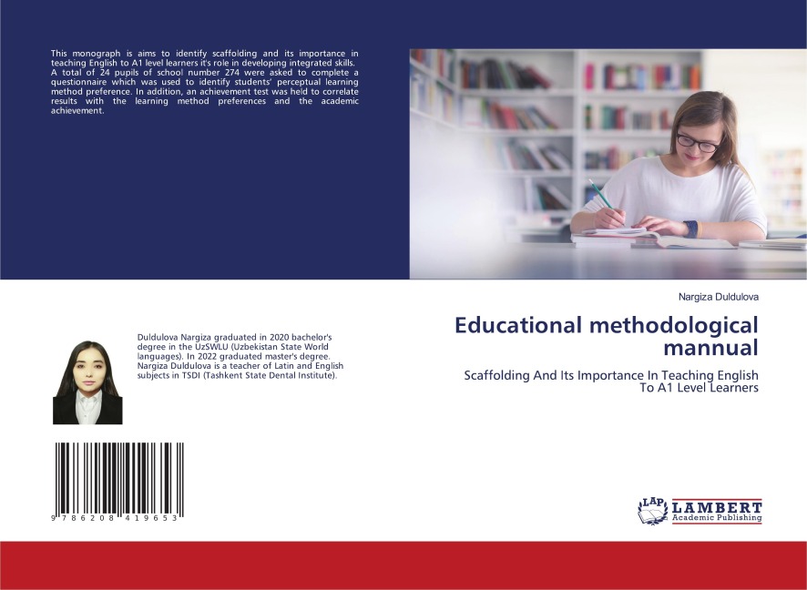 Educational methodological mannual: Scaffolding And Its Importance In Teaching English To A1 Level Learners