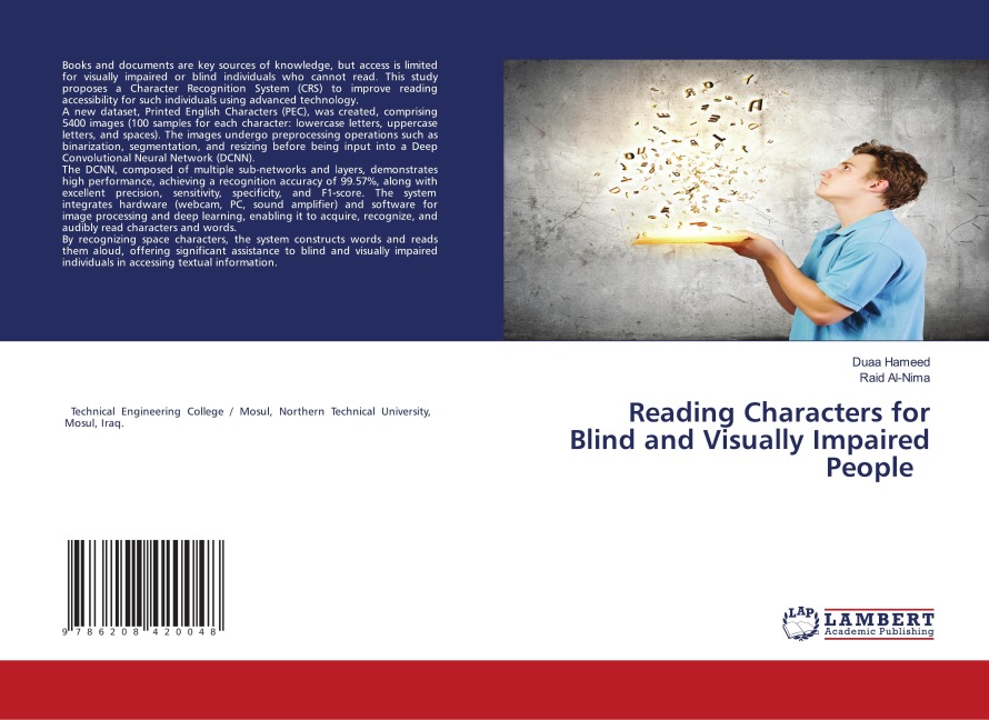 Reading Characters for Blind and Visually Impaired People