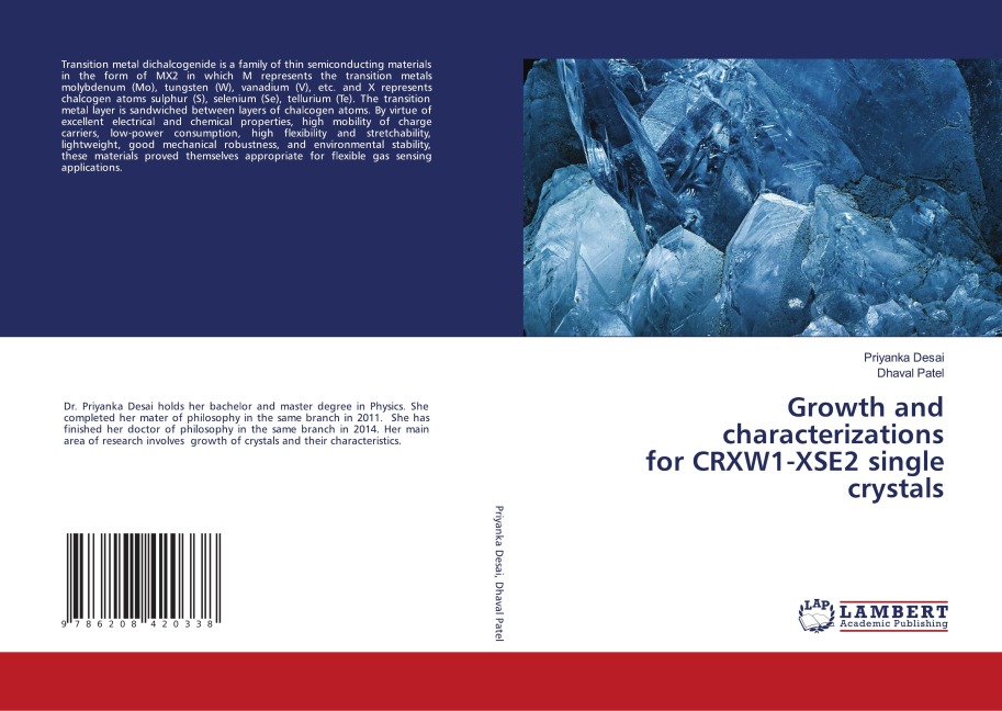 Growth and characterizations for CRXW1-XSE2 single crystals