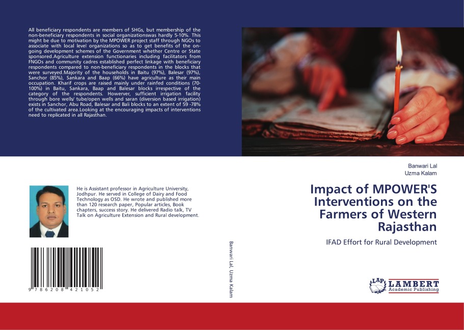 Impact of MPOWERS Interventions on the Farmers of Western Rajasthan: IFAD Effort for Rural Development