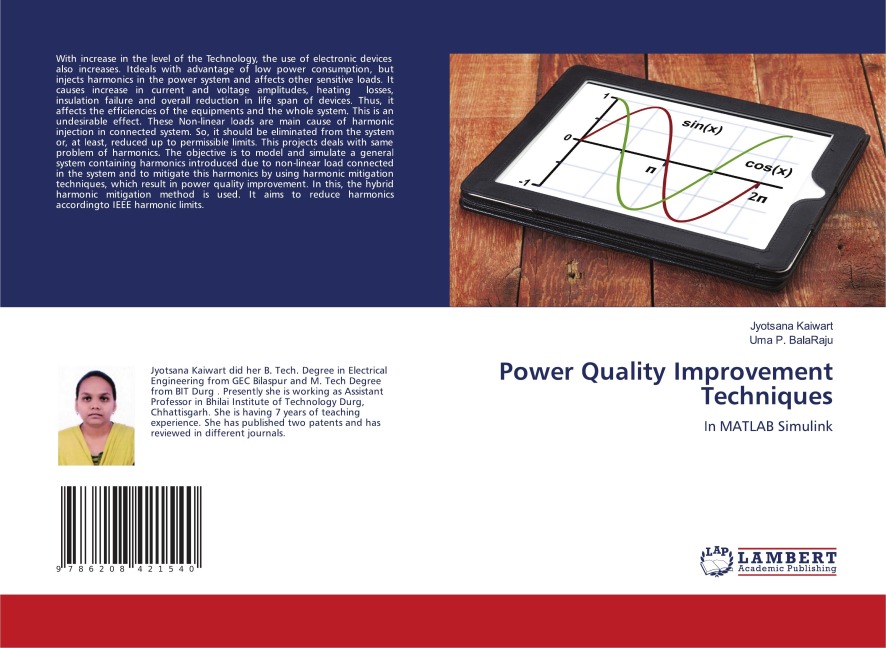 Power Quality Improvement Techniques: In MATLAB Simulink