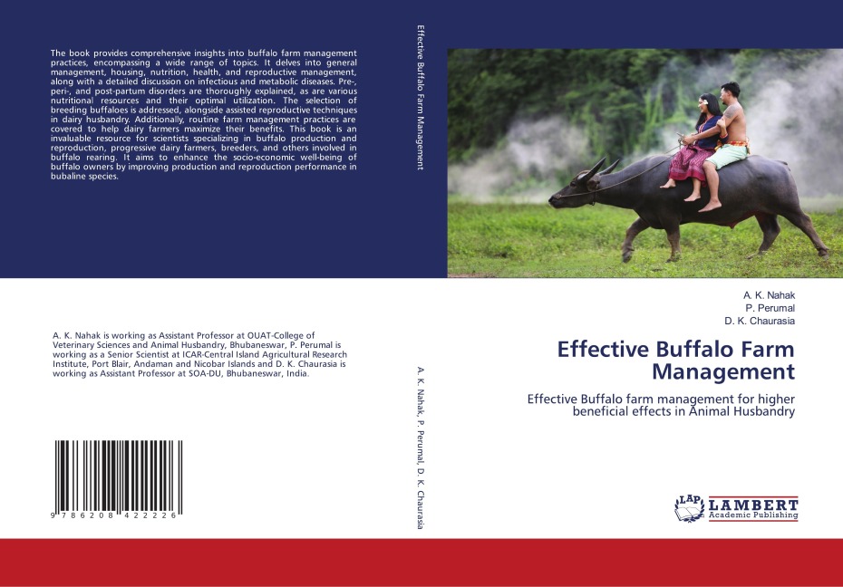Effective Buffalo Farm Management: Effective Buffalo farm management for higher beneficial effects in Animal Husbandry