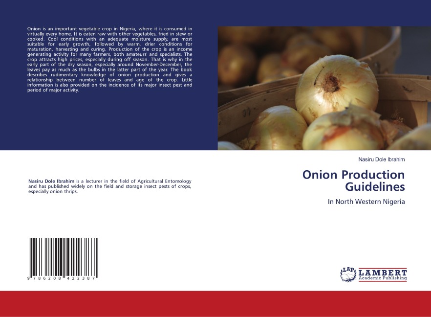Onion Production Guidelines: In North Western Nigeria