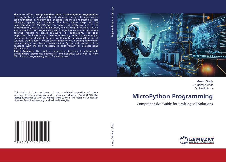 MicroPython Programming: Comprehensive Guide for Crafting IoT Solutions