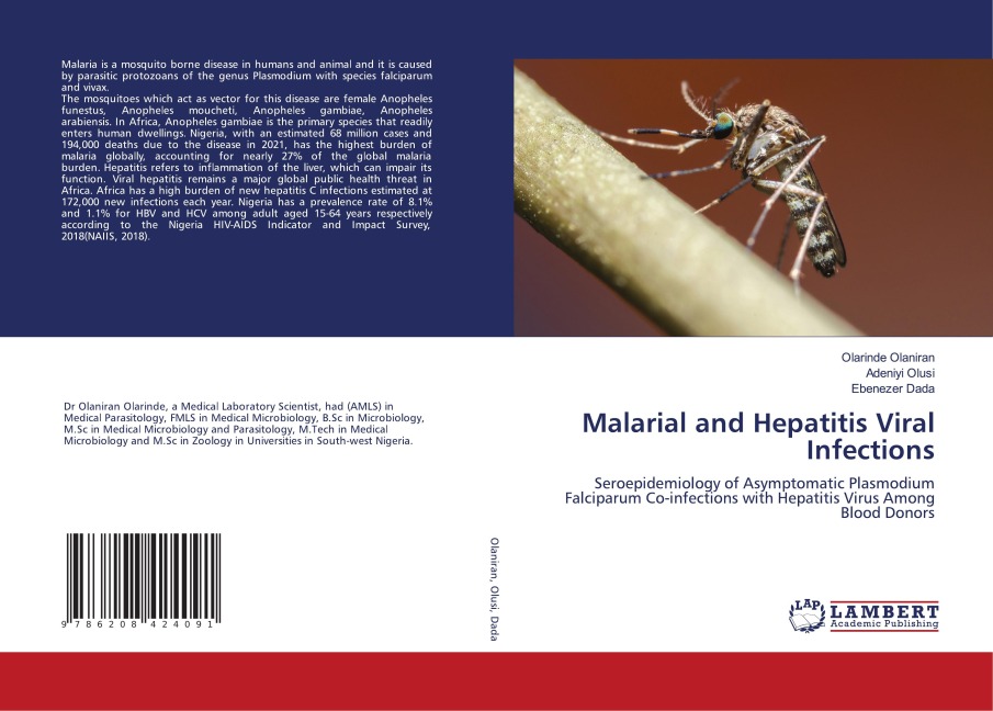 Malarial and Hepatitis Viral Infections: Seroepidemiology of Asymptomatic Plasmodium Falciparum Co-infections with Hepatitis Virus Among Blood Donors