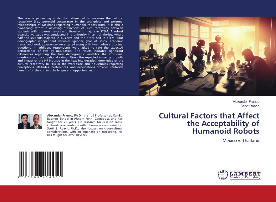Cultural Factors that Affect the Acceptability of Humanoid Robots: Mexico v. Thailand