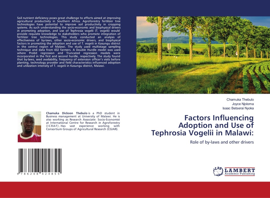 Factors Influencing Adoption and Use of Tephrosia Vogelii in Malawi:: Role of by-laws and other drivers