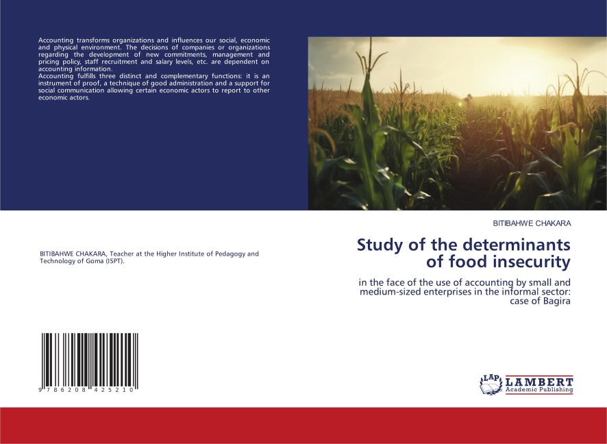 Study of the determinants of food insecurity: in the face of the use of accounting by small and medium-sized enterprises in the informal sector: case of Bagira