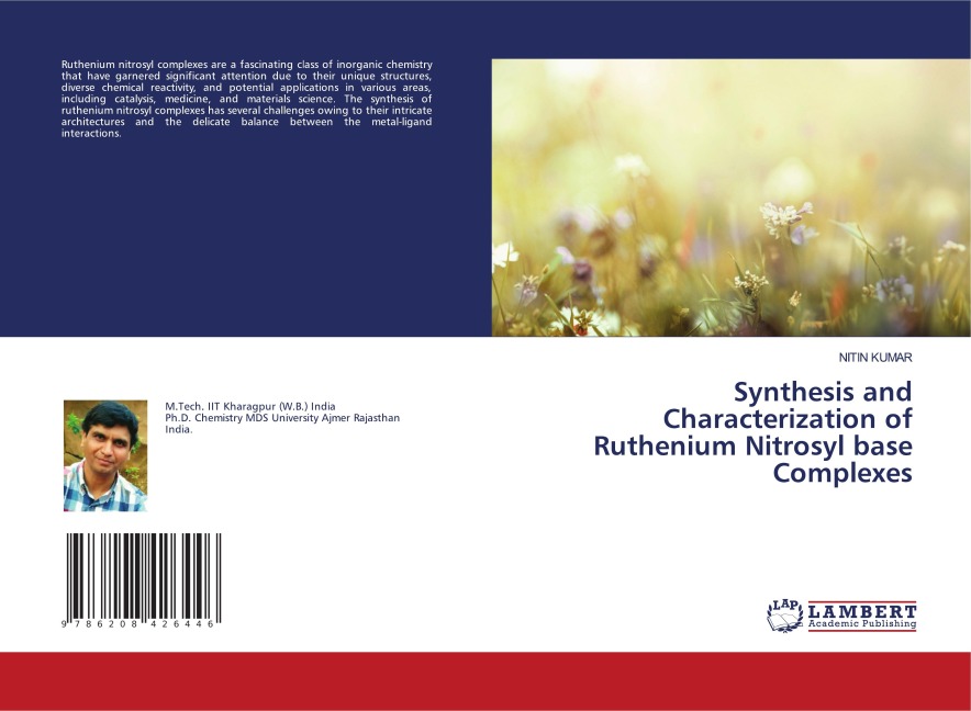 Synthesis and Characterization of Ruthenium Nitrosyl base Complexes