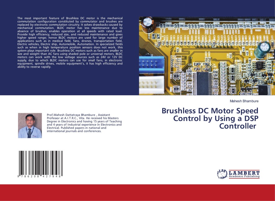 Brushless DC Motor Speed Control by Using a DSP Controller