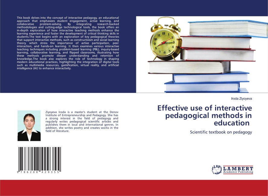 Effective use of interactive pedagogical methods in education: Scientific textbook on pedagogy