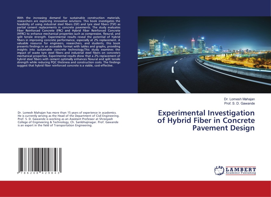 Experimental Investigation of Hybrid Fiber in Concrete Pavement Design