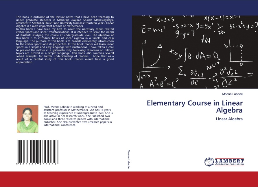 Elementary Course in Linear Algebra: Linear Algebra