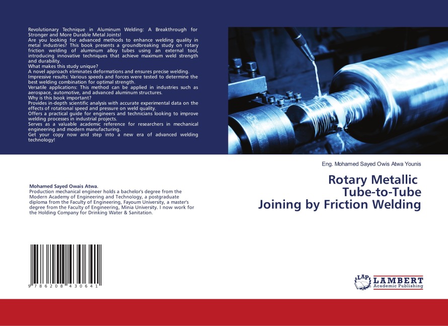 Rotary Metallic Tube-to-Tube Joining by Friction Welding