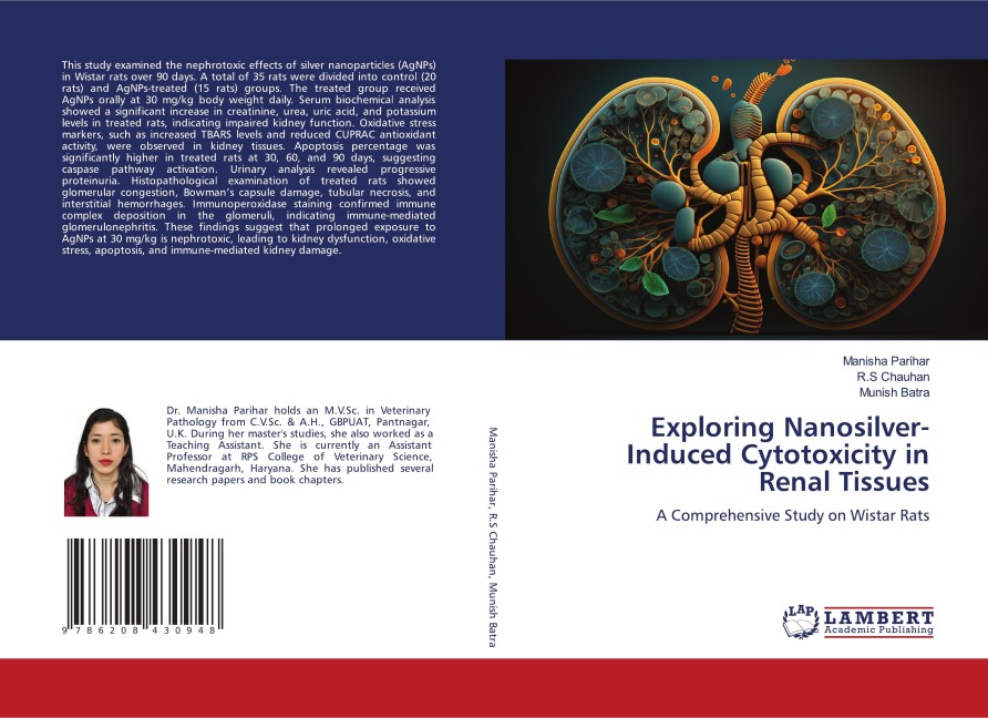 Exploring Nanosilver-Induced Cytotoxicity in Renal Tissues: A Comprehensive Study on Wistar Rats