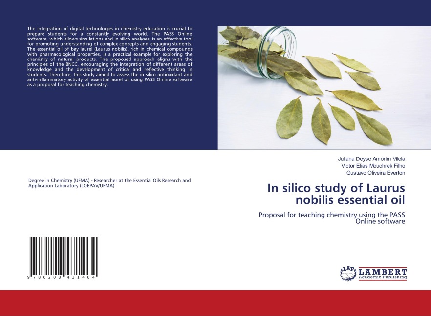 In silico study of Laurus nobilis essential oil: Proposal for teaching chemistry using the PASS Online software