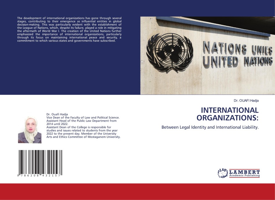 INTERNATIONAL ORGANIZATIONS:: Between Legal Identity and International Liability.
