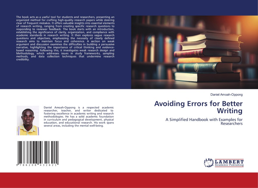 Avoiding Errors for Better Writing: A Simplified Handbook with Examples for Researchers