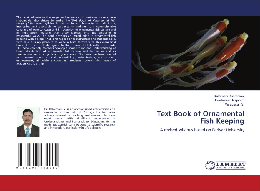 Text Book of Ornamental Fish Keeping: A revised syllabus based on Periyar University
