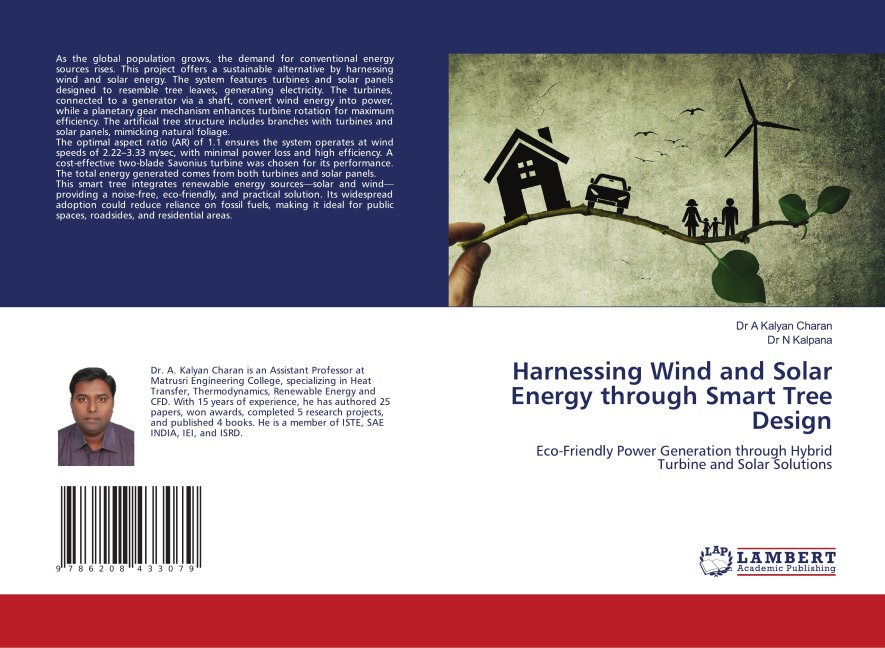 Harnessing Wind and Solar Energy through Smart Tree Design: Eco-Friendly Power Generation through Hybrid Turbine and Solar Solutions