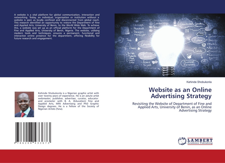 Website as an Online Advertising Strategy: Revisiting the Website of Department of Fine and Applied Arts, University of Benin, as an Online Advertising Strategy