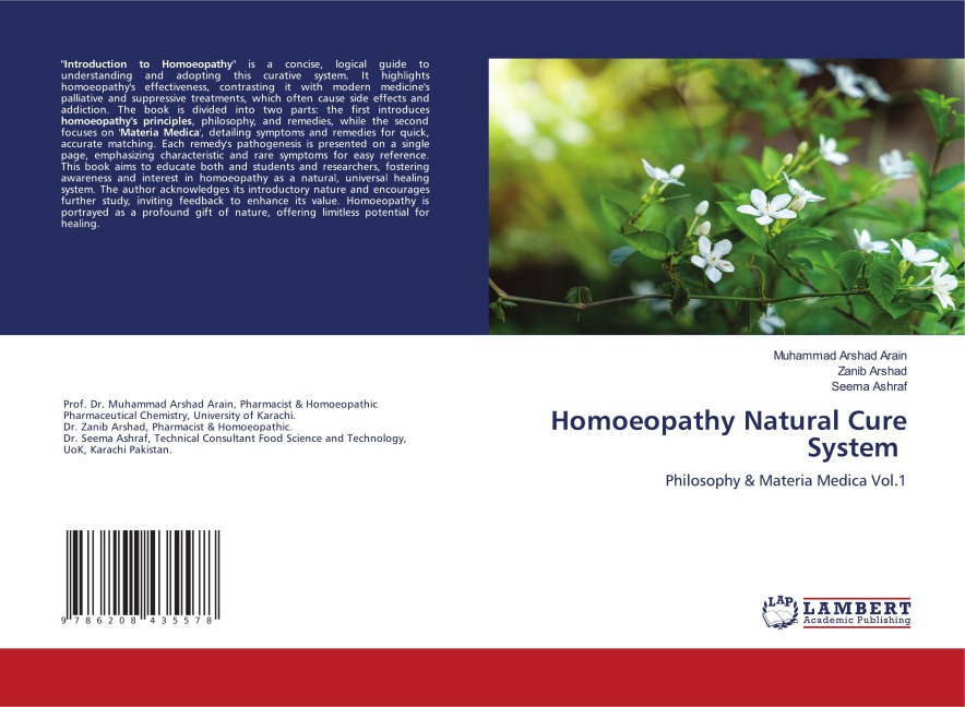 Homoeopathy Natural Cure System: Philosophy & Materia Medica Vol.1