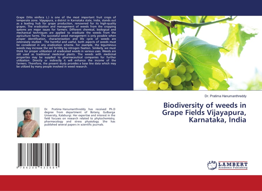 Biodiversity of weeds in Grape Fields Vijayapura, Karnataka, India