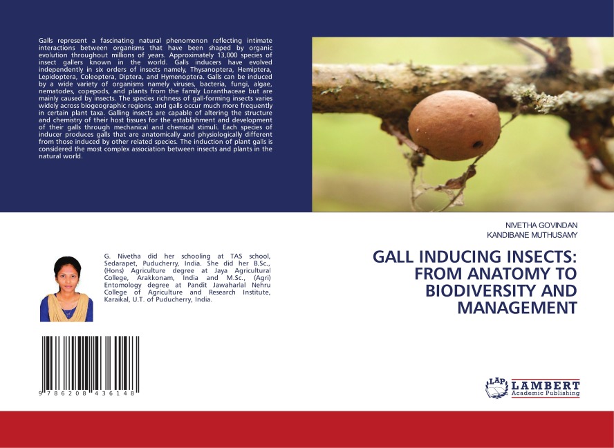 GALL INDUCING INSECTS: FROM ANATOMY TO BIODIVERSITY AND MANAGEMENT