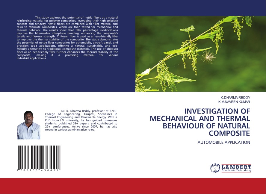 INVESTIGATION OF MECHANICAL AND THERMAL BEHAVIOUR OF NATURAL COMPOSITE: AUTOMOBILE APPLICATION