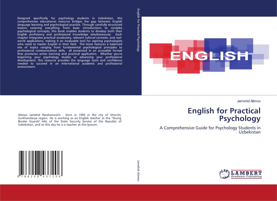 English for Practical Psychology: A Comprehensive Guide for Psychology Students in Uzbekistan