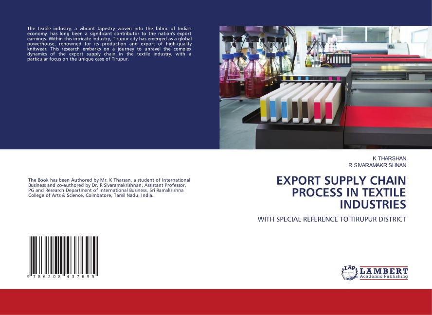 EXPORT SUPPLY CHAIN PROCESS IN TEXTILE INDUSTRIES: WITH SPECIAL REFERENCE TO TIRUPUR DISTRICT