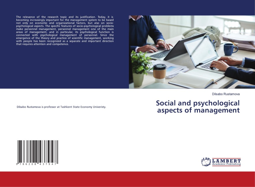 Social and psychological aspects of management