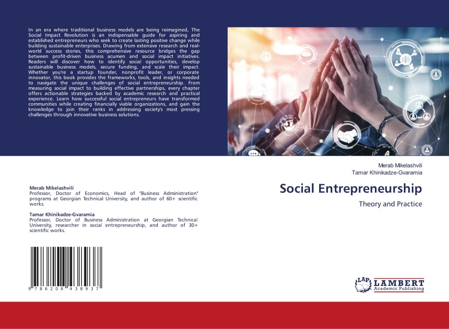 Social Entrepreneurship: Theory and Practice