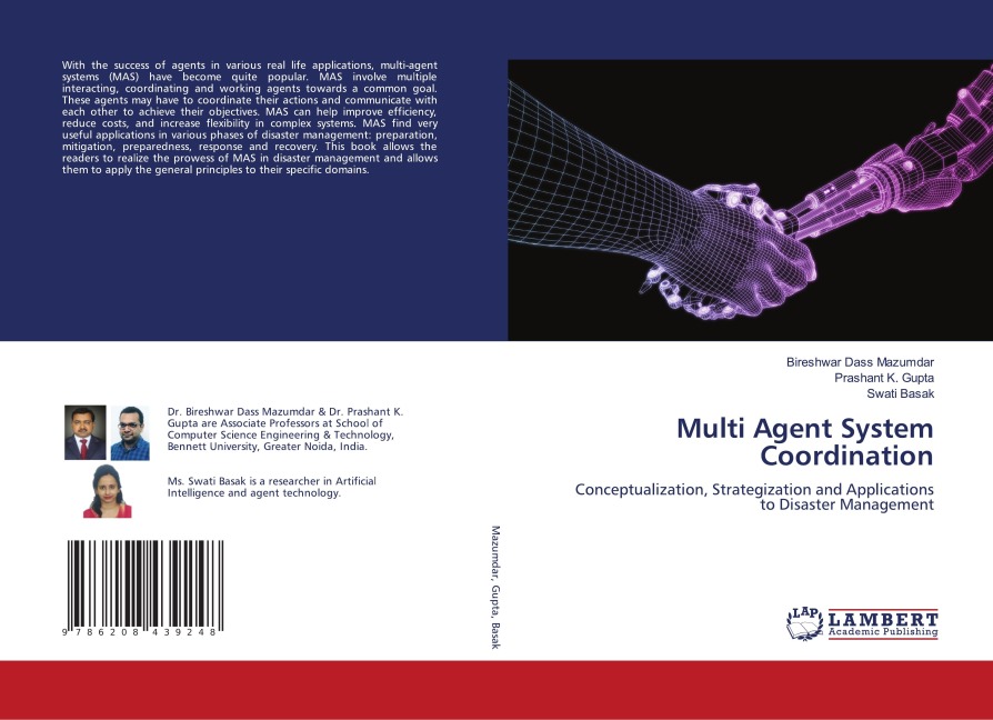 Multi Agent System Coordination: Conceptualization, Strategization and Applications to Disaster Management