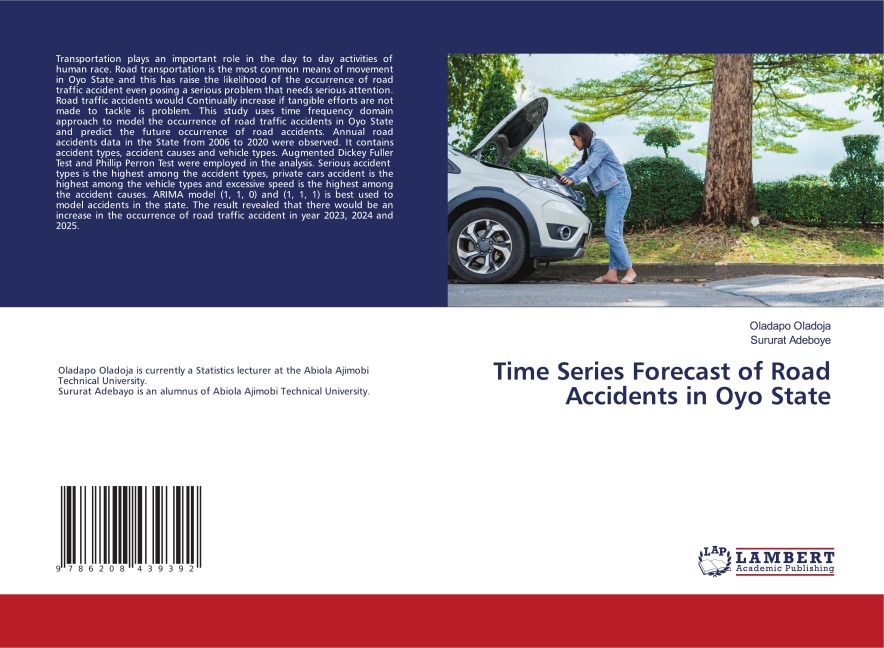 Time Series Forecast of Road Accidents in Oyo State