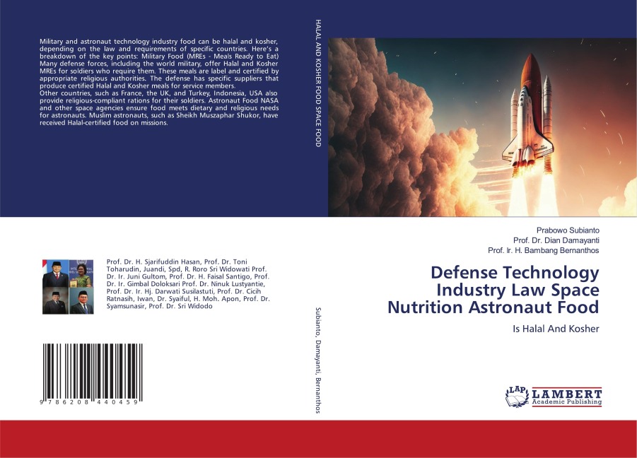 Defense Technology Industry Law Space Nutrition Astronaut Food: Is Halal And Kosher