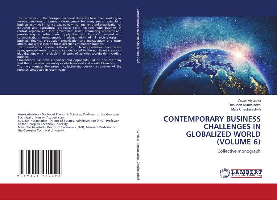 CONTEMPORARY BUSINESS CHALLENGES IN GLOBALIZED WORLD (VOLUME 6): Collective monograph