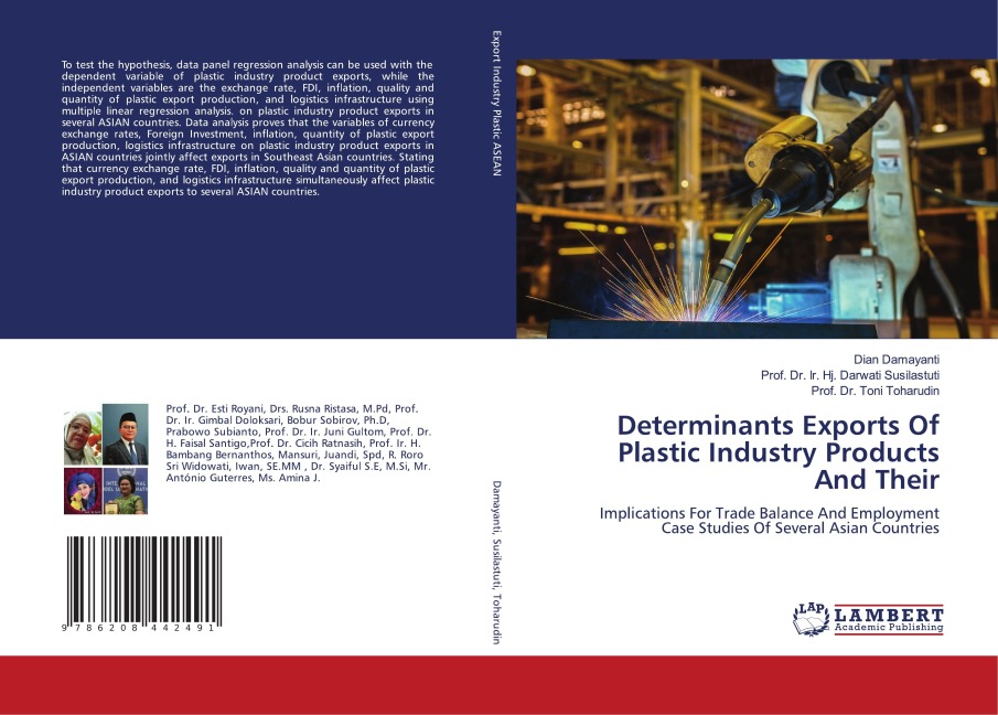 Determinants Exports Of Plastic Industry Products And Their: Implications For Trade Balance And Employment Case Studies Of Several Asian Countries
