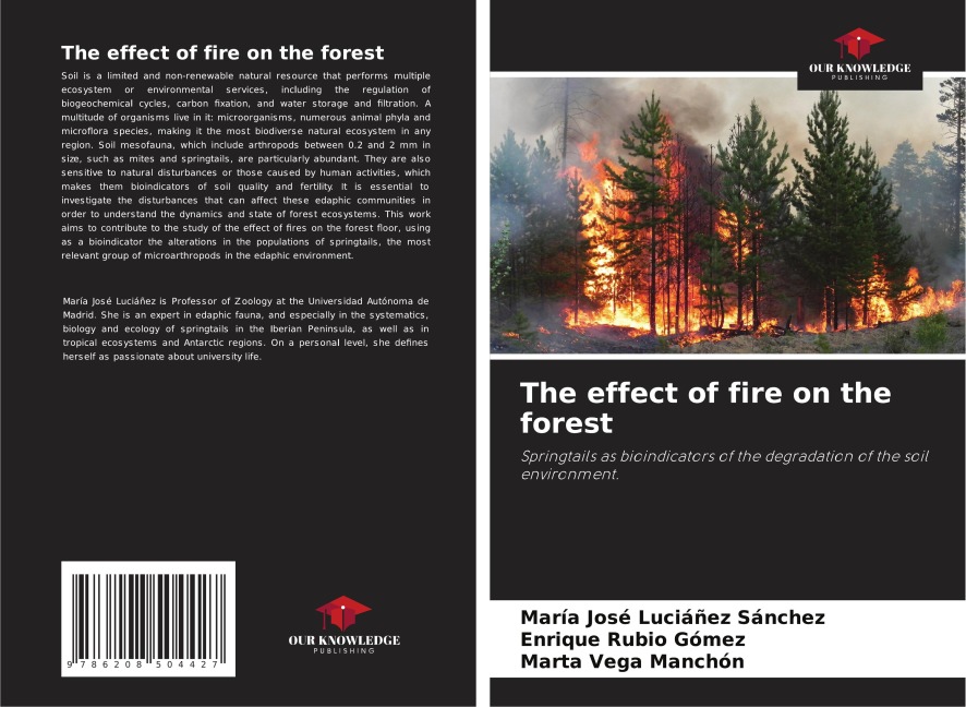 The effect of fire on the forest: Springtails as bioindicators of the degradation of the soil environment.