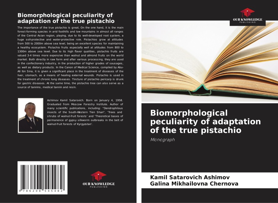 Biomorphological peculiarity of adaptation of the true pistachio: Monograph